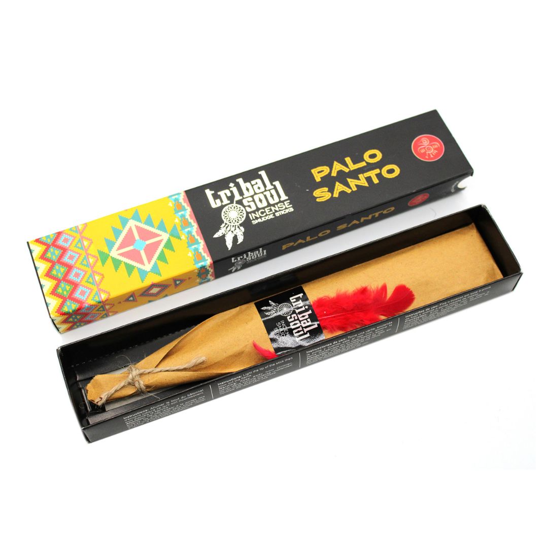 Box of Tribal Soul Palo Santo incense sticks