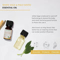 10ml Aromafume White Sage & Palo Santo diffuser oil bottle