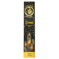 Crystal Magic Citrine Tribal Soul Crystal Incense