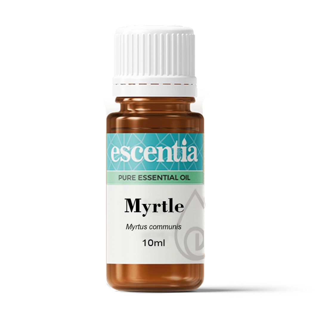 Escentia Myrtle Essential Oil Bottle