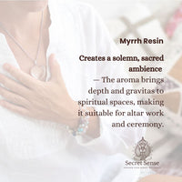 Myrrh Resin Incense (60g) Secret Sense