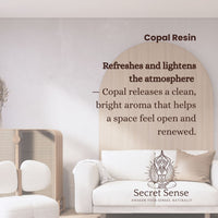Secret Sense Natural Copal Resin Incense (60g)