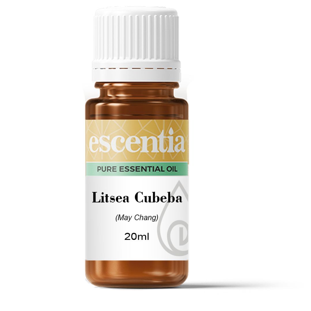 Escentia Litsea Cubeba Essential Oil Bottle