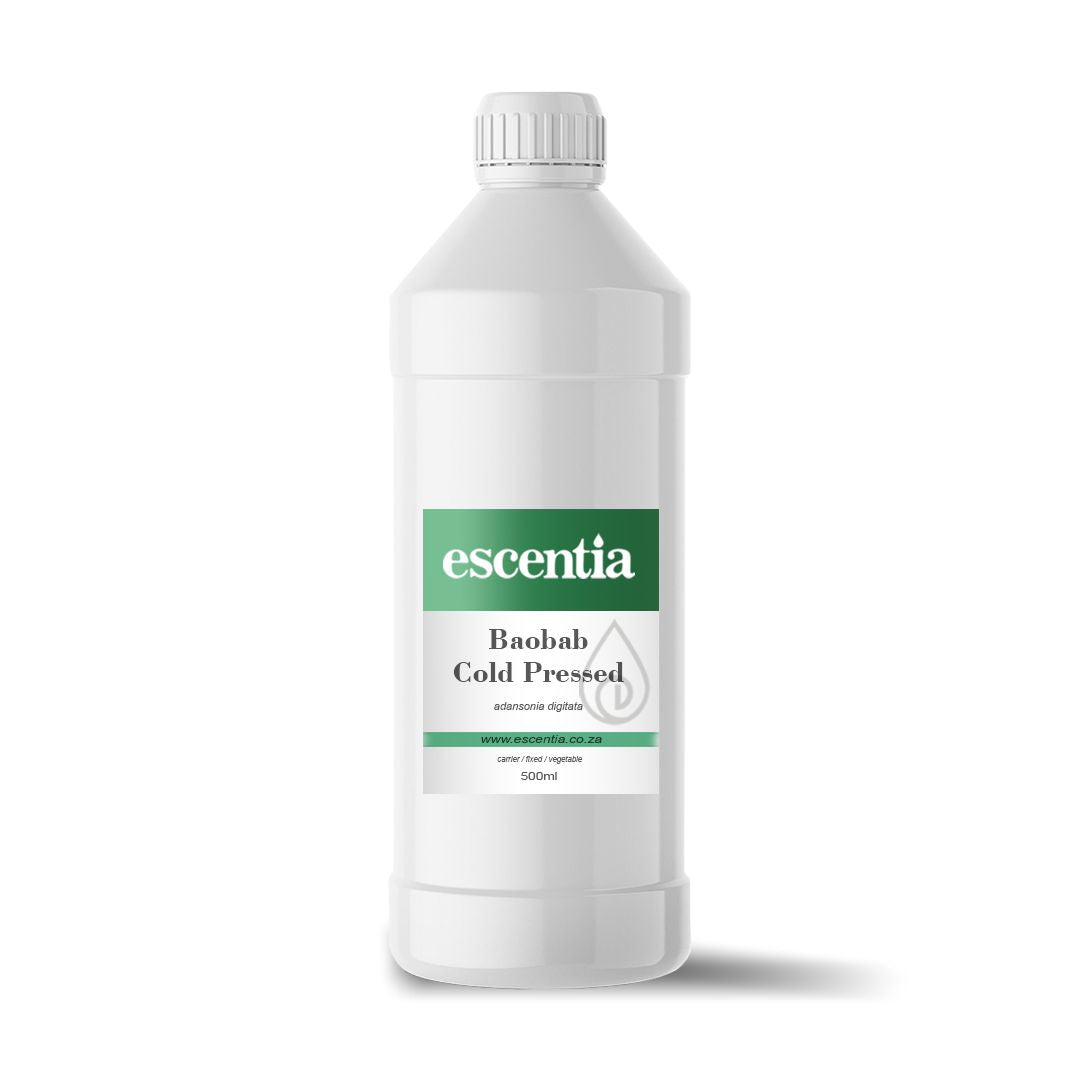 Escentia Baobab Cold Pressed Carrier Oil bottle