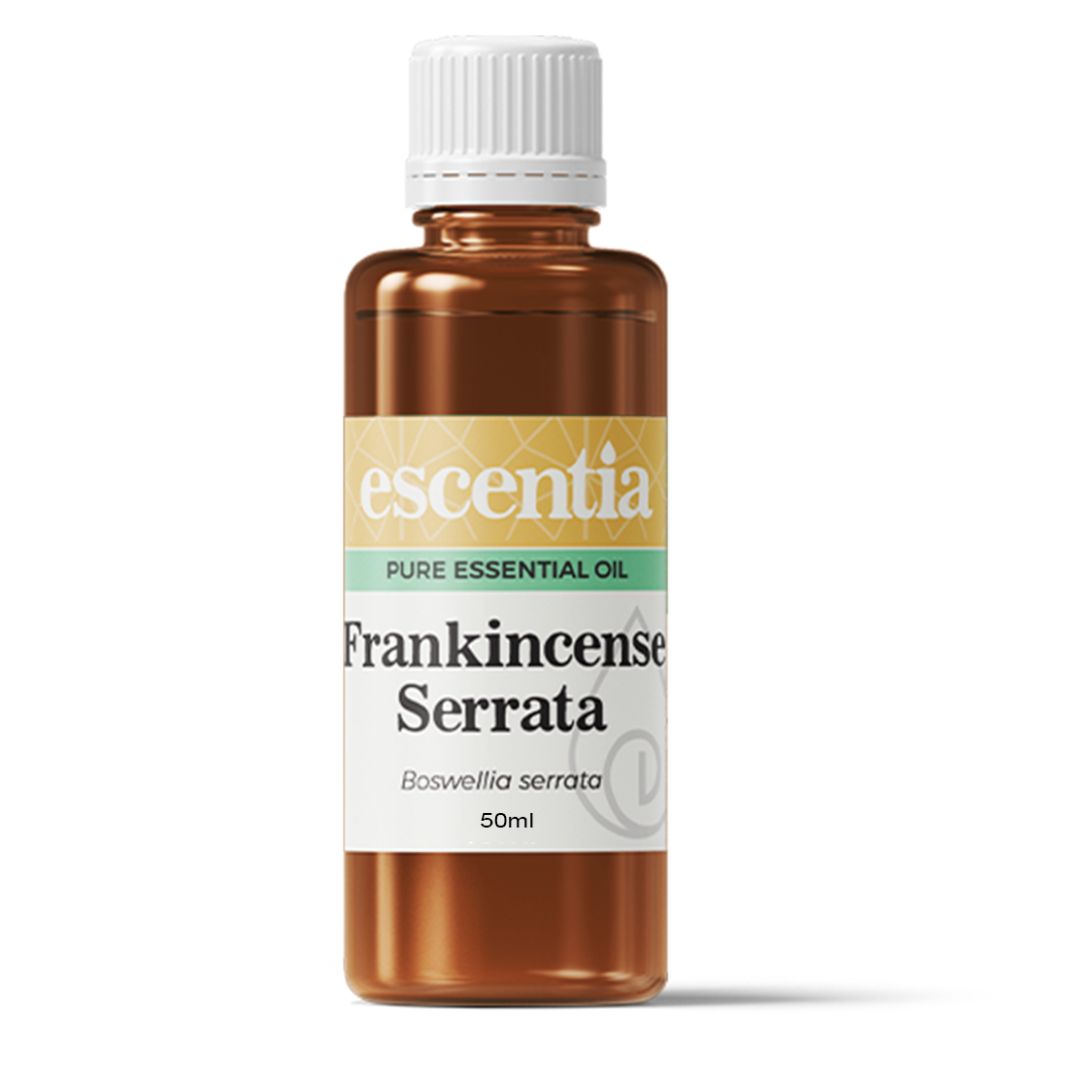 Escentia Frankincense Serrata Essential Oil bottle