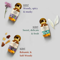 Aromafume Frankincense & Myrrh, Lily of the Valley, Spikenard Anointing Oils Gift Set