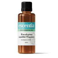 Escentia Eucalyptus Smithii Organic Essential Oil bottle