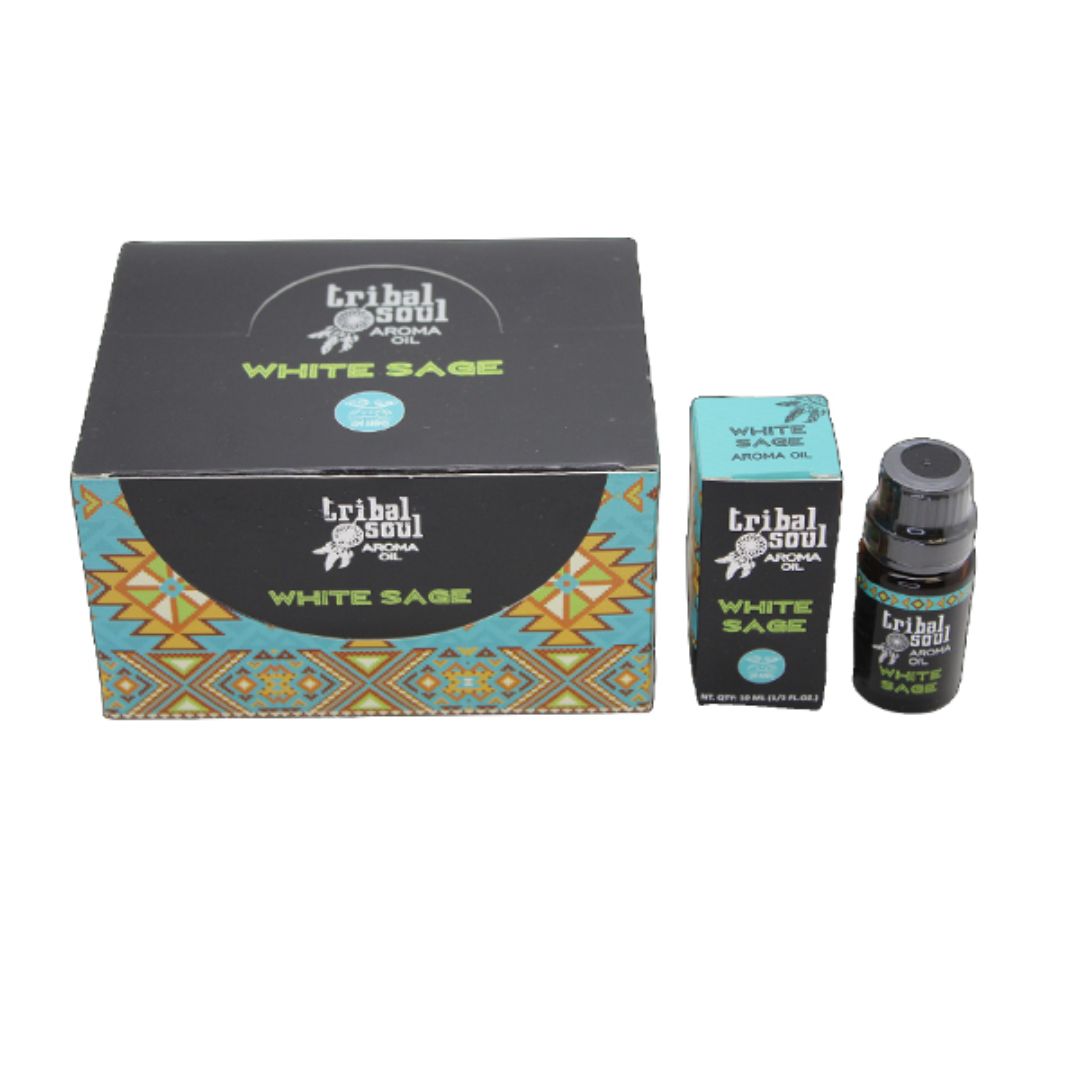 Tribal Soul White Sage Aromatic Oil 10ml bottle