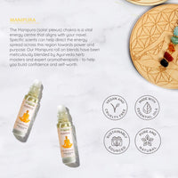 3rd Chakra - Solar Plexus - Manipura Essential Oil Roll On Blend