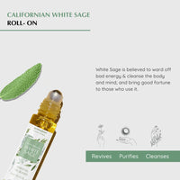 Aromafume White Sage Essential Oil Roll-On Oil