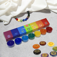 HEM 7 Chakra Tealight Candle