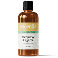 Escentia Bergamot Organic Essential Oil bottle