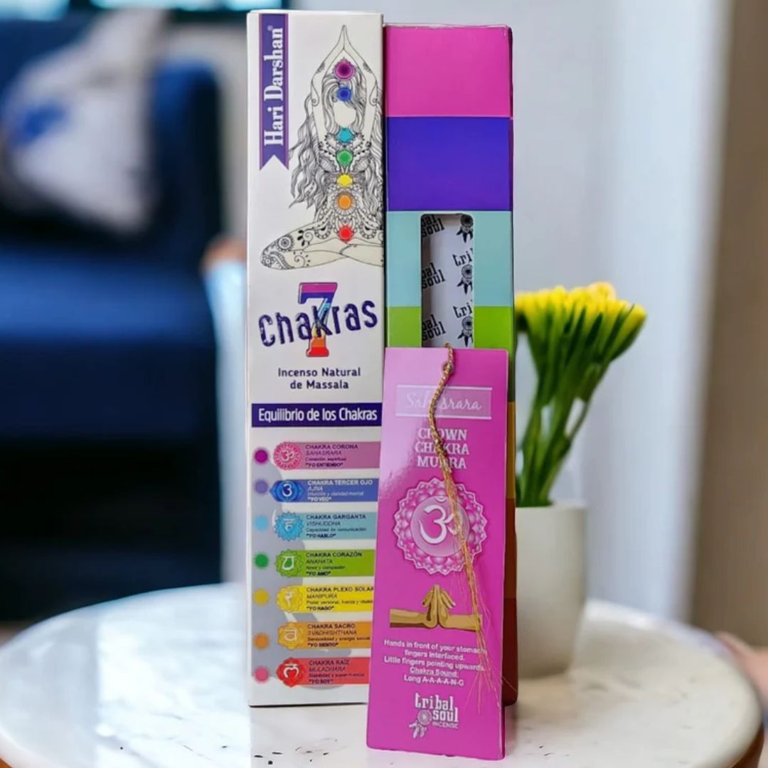 Hari Darshan 7 Chakras Tribal Soul incense pack