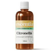 Escentia Citronella Essential Oil Bottle