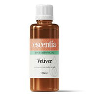 Escentia Vetiver Essential Oil Bottle