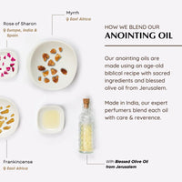 Aromafume Frankincense, Myrrh & Rose of Sharon Anointing Oils Gift Set