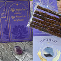 Sacred Elements Affirmation of Peace ~ Amethyst Incense Kit