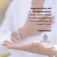 Secret Sense Natural Copal Resin Incense (60g)