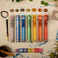 HEM 7 Chakra Incense Sticks Gift Pack | Balance & Harmony for Meditation and Yoga