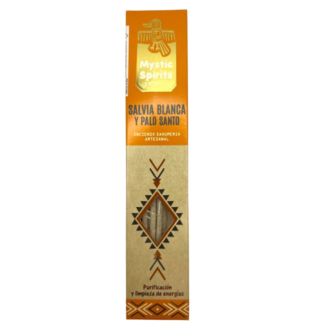 Mystic Spirits White Sage and Palo Santo incense pack