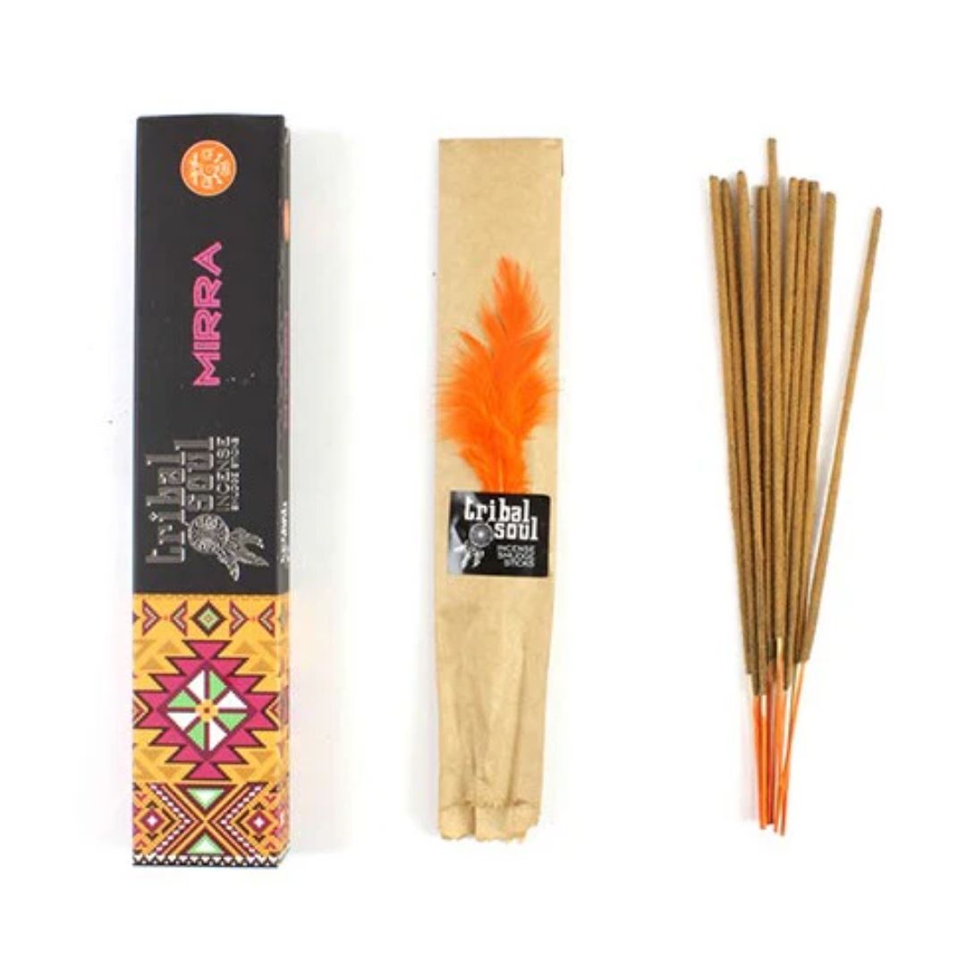 Box of Tribal Soul myrrh incense sticks