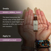 Natural calming roll-on with sacred ingredients