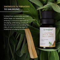 10ml Aromafume White Sage &amp; Palo Santo diffuser oil bottle