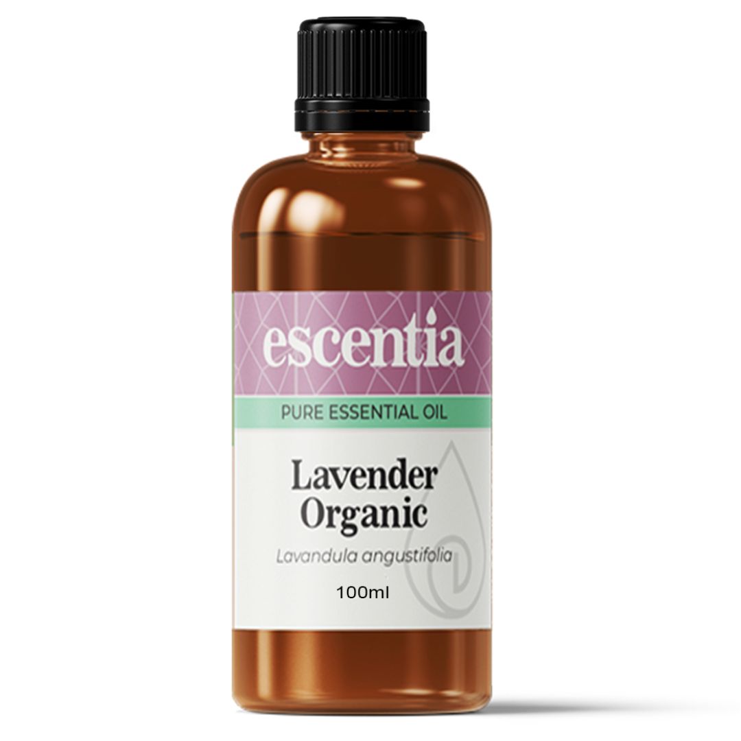 Escentia Lavender Organic Essential Oil bottle