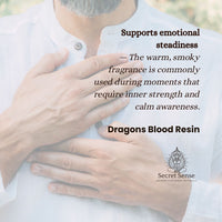 Secret Sense Natural Dragon’s Blood Resin Incense (60g)