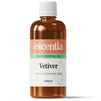 Escentia Vetiver Essential Oil Bottle