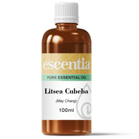 Escentia Litsea Cubeba Essential Oil Bottle