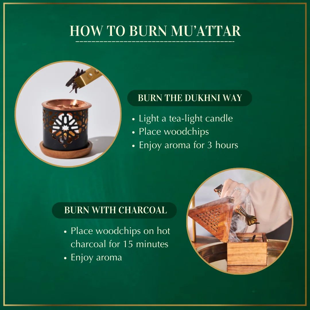 Oud Al Teeb incense with packaging on a white background