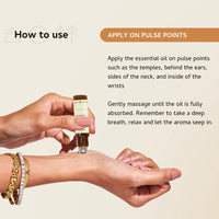 Cinnamon and Palo Santo blend for warmth and grounding