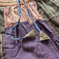 Nomad Spirit Boho Patchwork Gheri Pants (100% Cotton Hippie Pants)