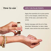 Aromafume blend for sleep, stress relief, and cleansing