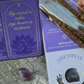 Sacred Elements Affirmation of Peace ~ Amethyst Incense Kit
