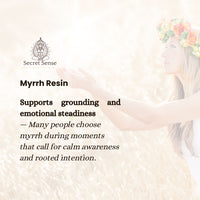 Myrrh Resin Incense (60g) Secret Sense