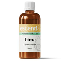 Escentia Lime (Citrus aurantifolia) Pure Essential Oil