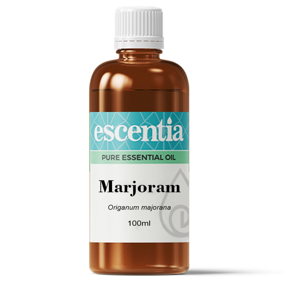 Pure Marjoram Essential Oil Bottle
