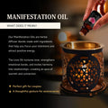 Aromafume Love Manifestation Oil bottle with red and pink design