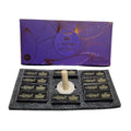 Misbah Jumeirah Nights dhoop gift box open with incense pieces