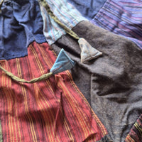 Nomad Spirit Boho Patchwork Gheri Pants (100% Cotton Hippie Pants)