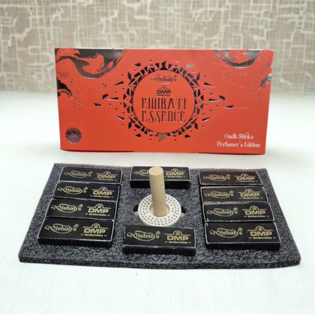 Misbah Emirati Essence Dhoop gift box closed