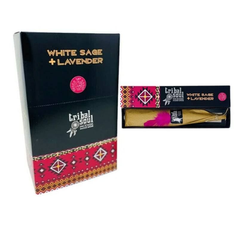 Tribal Soul White Sage and Lavender Premium Incense Sticks