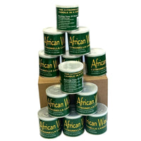 African Wax Citronella Insect Repellent Candle – Slow-Burning Mosquito and Fly Repellent for Indoor & Outdoor Use
