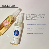 Aromafume Nag Champa Natural Mist (100ml)