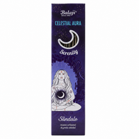 Balaji Celestial Aura Serenity Sandalwood Incense Sticks