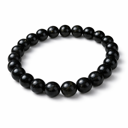 Black Tourmaline crystal bracelet β grounding and protection
