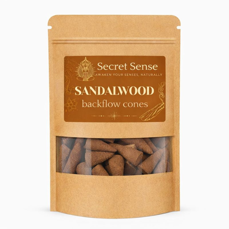 Secret Sense Sandalwood Backflow Cones
