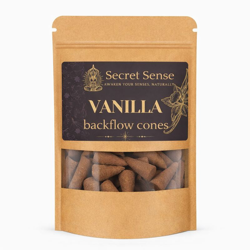 Secret Sense Vanilla Backflow Cones